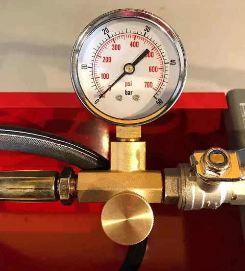 Teste de pressão