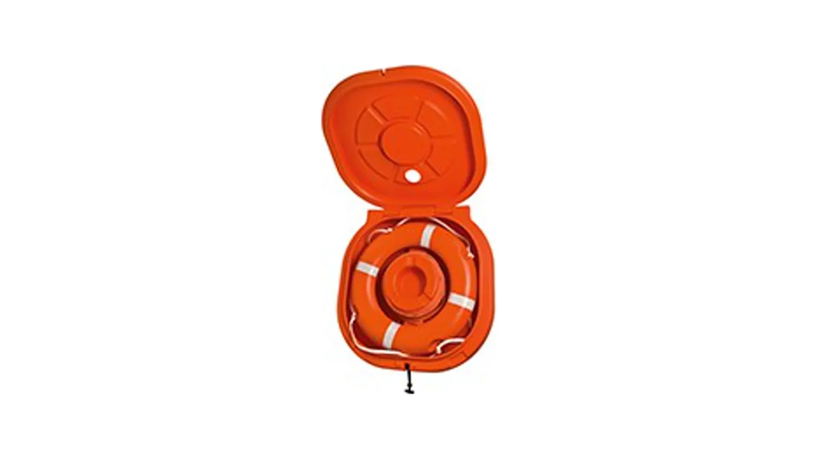 Container with Door for Lifebuoy Ring